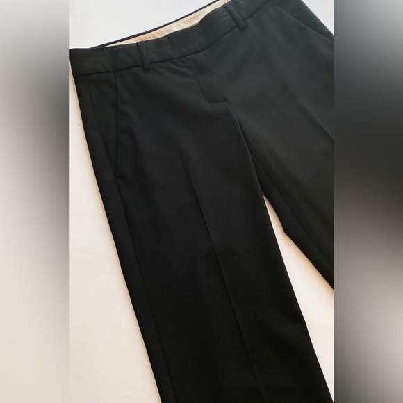 Theory Vintage Low Rise Boot Cut Trousers in Black size 0 - Picture 2 of 16